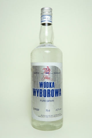Polmos Wyborowa Vodka - 1970s (41.7%, 75cl)