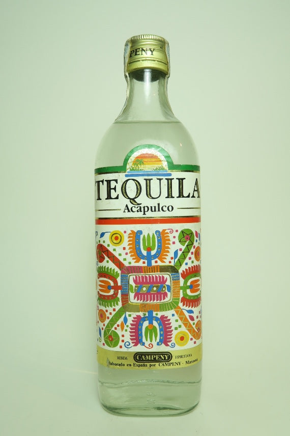 Campeny Acapulco Tequila - 1980s (38%, 70cl)