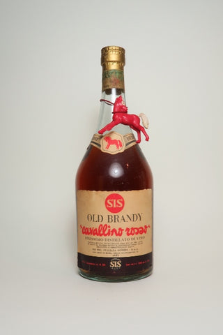 SIS Old Brandy Cavallino Rosso - 1960s (41%, 100cl)