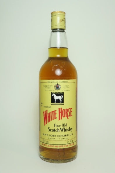 White Horse Blended Scotch Whisky - 1980s (40%, 75cl)