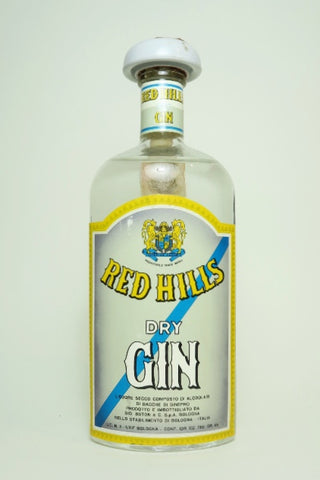 Giovanni Buton Red Hills Dry Gin - 1960s (45%, 75cl)