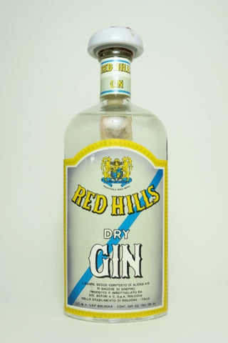 Buton Red Hills Dry Gin - 1960s (45%, 75cl)