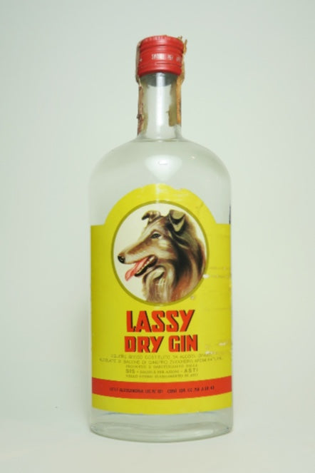 Lassy Dry Gin - 1960s (40%, 75cl)
