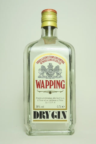 Wapping Dry Gin - 1990s (38%, 70cl)