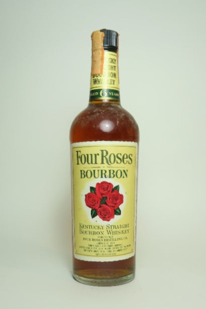 Four Roses 6YO Kentucky Straight Bourbon Whiskey - Distilled 1974 / Bottled 1982 (43%, 75cl)