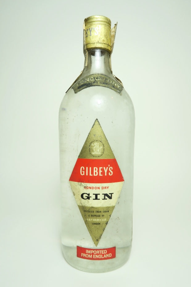 Gilbey's London Dry Gin - 1960s (40%, 75cl)