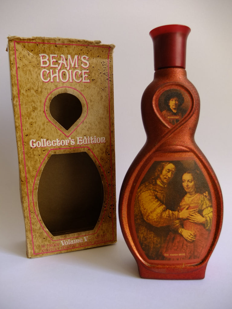 Jim Beam's Choice 'Collector's Edition - Vol. V - the Jewish Bride by Rembrandt' 8YO Kentucky Straight Bourbon Whiskey - Distilled 1962/Bottled 1970 (43%, 75.7cl)