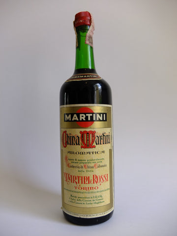 Martini & Rossi China Martini Aromatico - Late 1960s/Early 1970s (31%, 100cl)