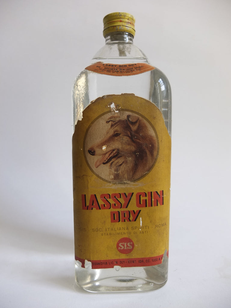 Lassy Dry Gin - 1950s (44%, 100cl)