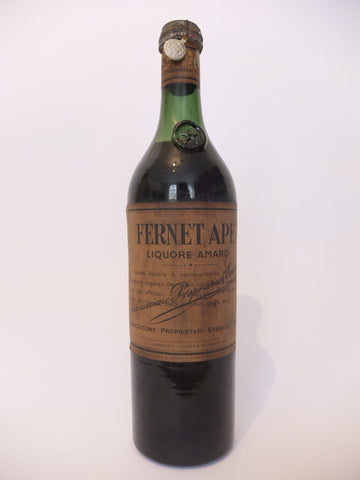 Fernet Ape Liquore Amaro - 1944 to 1947 (43%, 90cl)