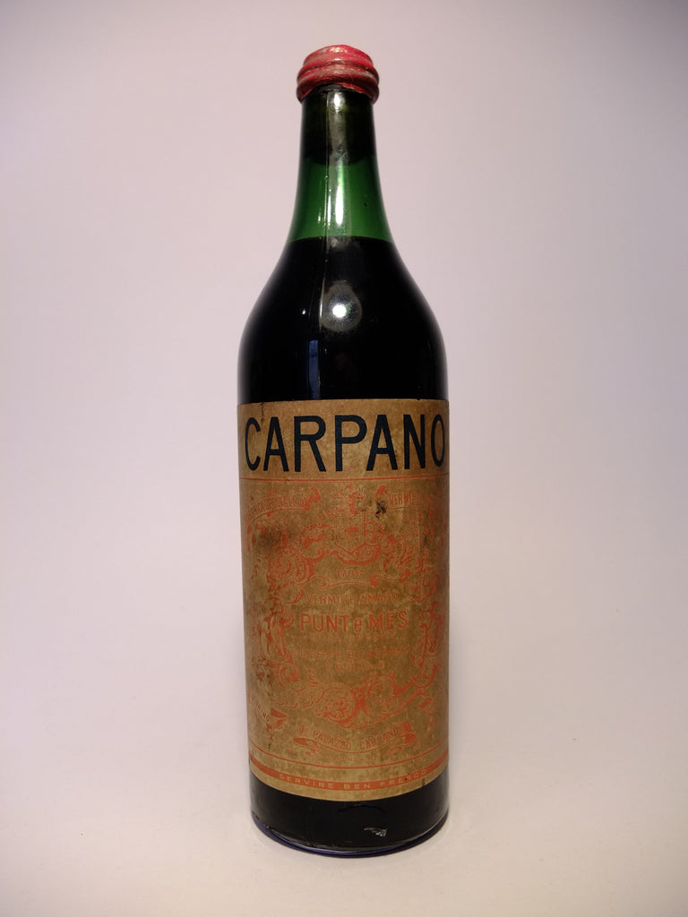 Carpano, Punt e Mes - 1945 (Unknown ABV, 100cl)