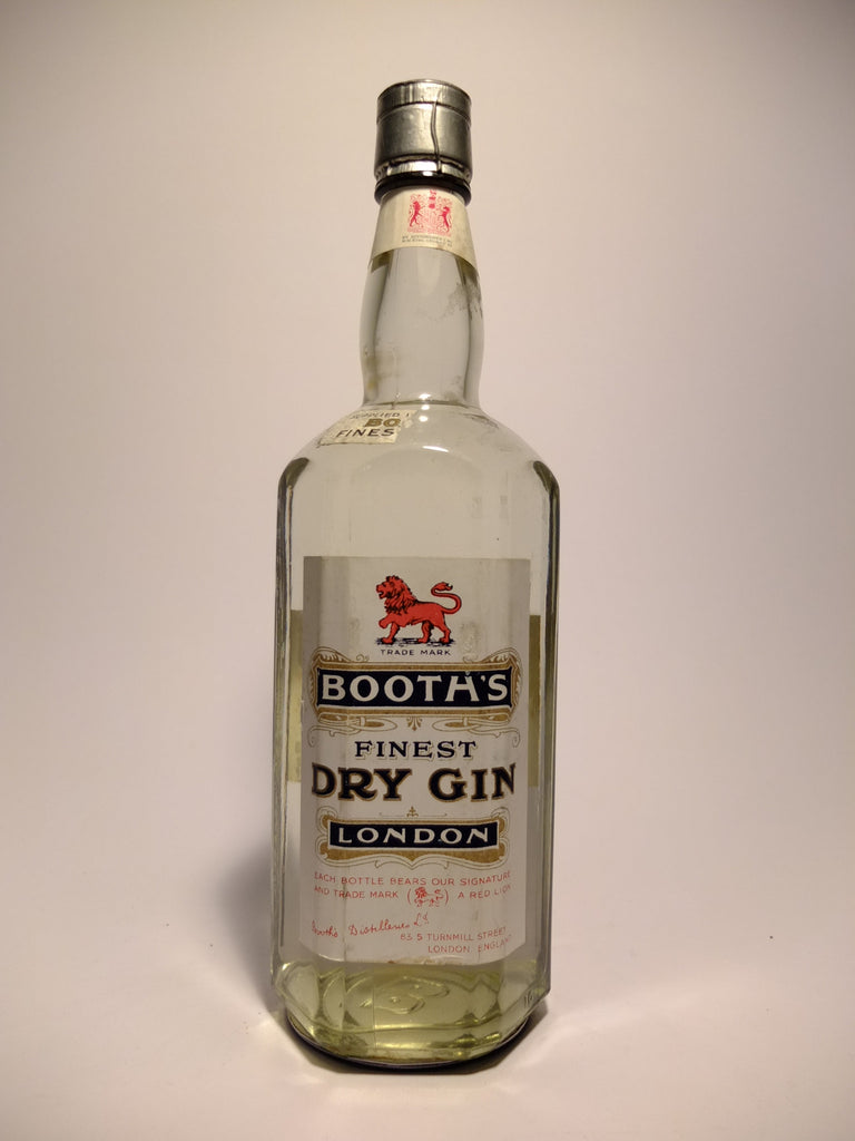 Booth's Finest London Dry Gin - 1940s (40%, 75cl)