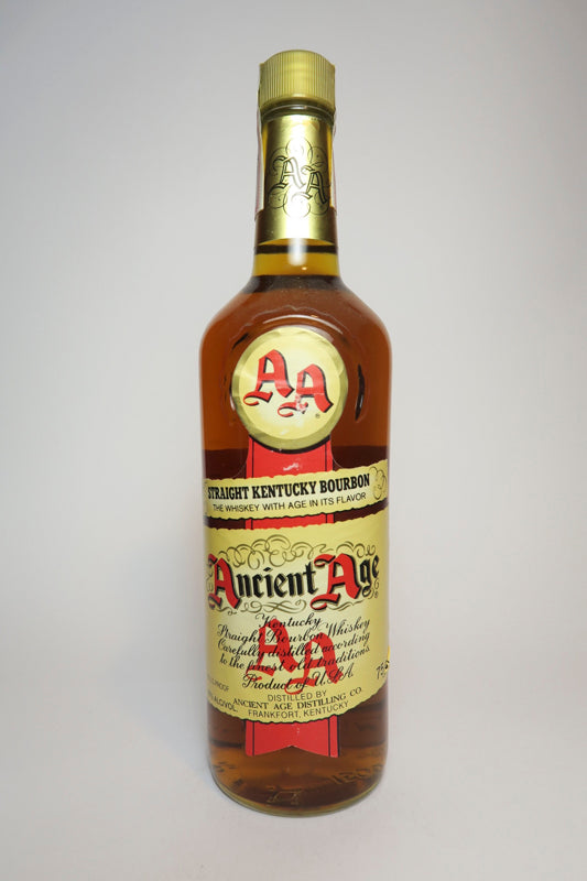 Ancient Age 4YO Kentucky Straight Bourbon Whiskey - 1970s (40%, 75cl)