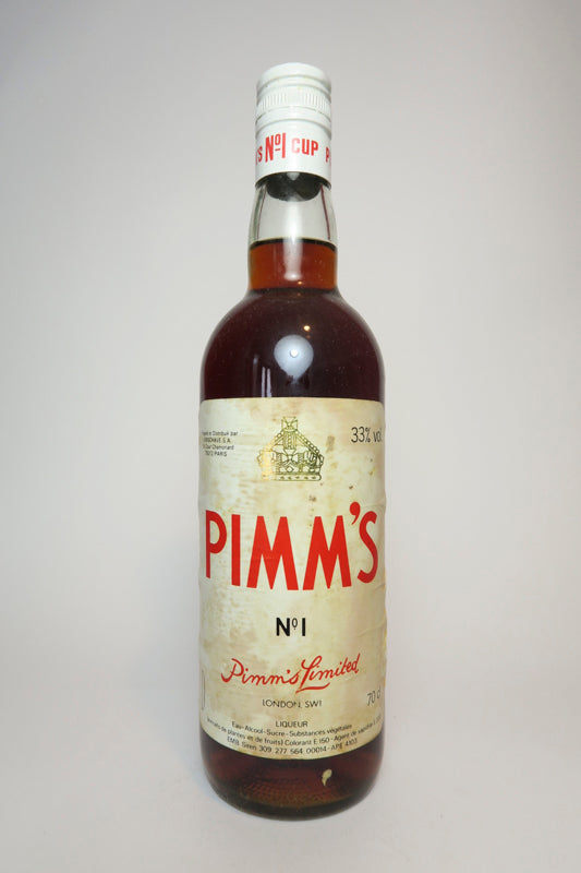 Pimm's No. 1 (Gin) Cup	- 1970s (33%, 75cl)