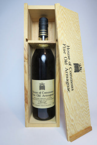 House of Commons Fine Old Armagnac, Larressingle - 1980s (40%, 70cl)