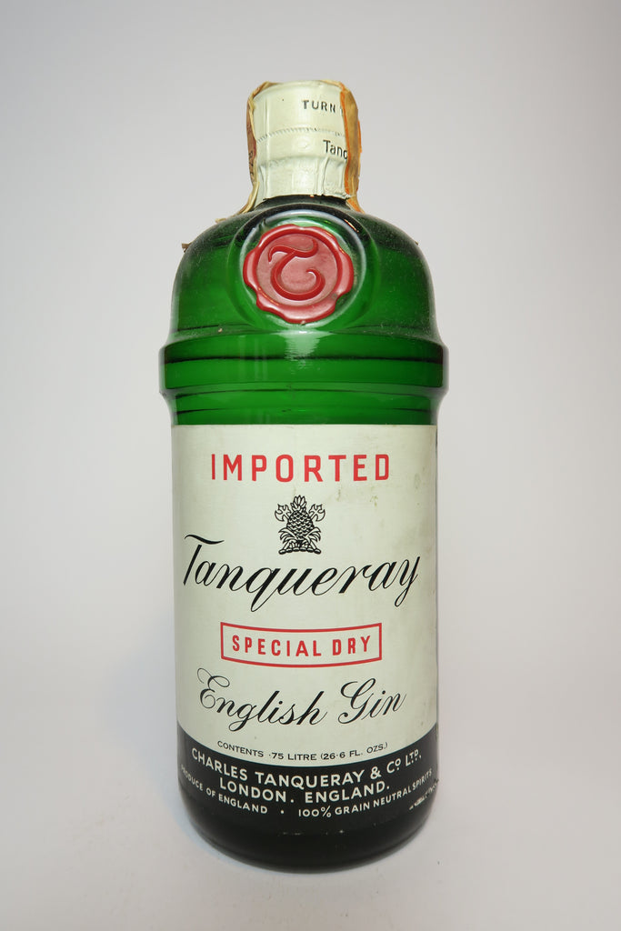 Tanqueray Special Dry English Gin - 1960s (40%, 75cl)