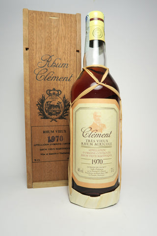 Clément 21YO Agricole Rhum - 1970 Vintage (40%, 70cl)