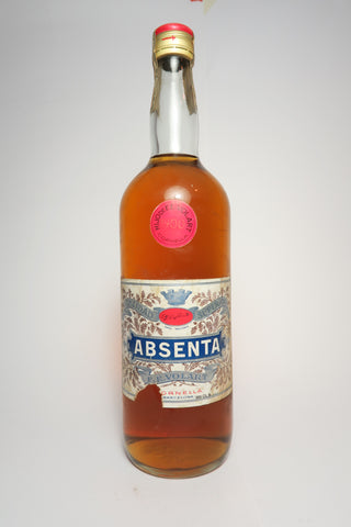 F.E. Volart Cornellá Absenta (Absinthe) Barcelona - 1960s (60+%, 95cl)