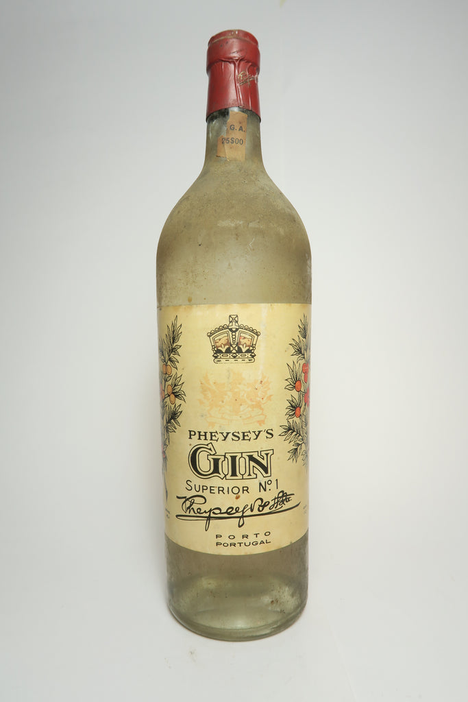 Pheysey's Gin - 1940s (40%, 100cl)