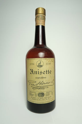 Pin Stefano Anisette - 1950s (32%, 100cl)