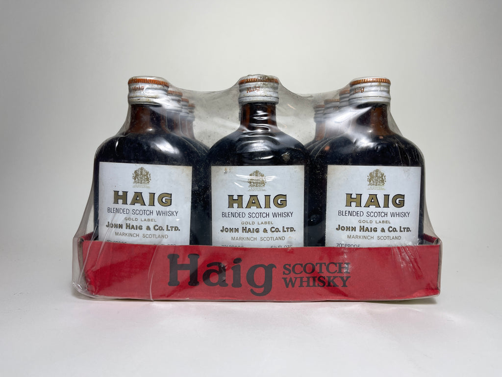 John Haig Gold Label Blended Scotch Whisky - 1970s (40%, 225cl)