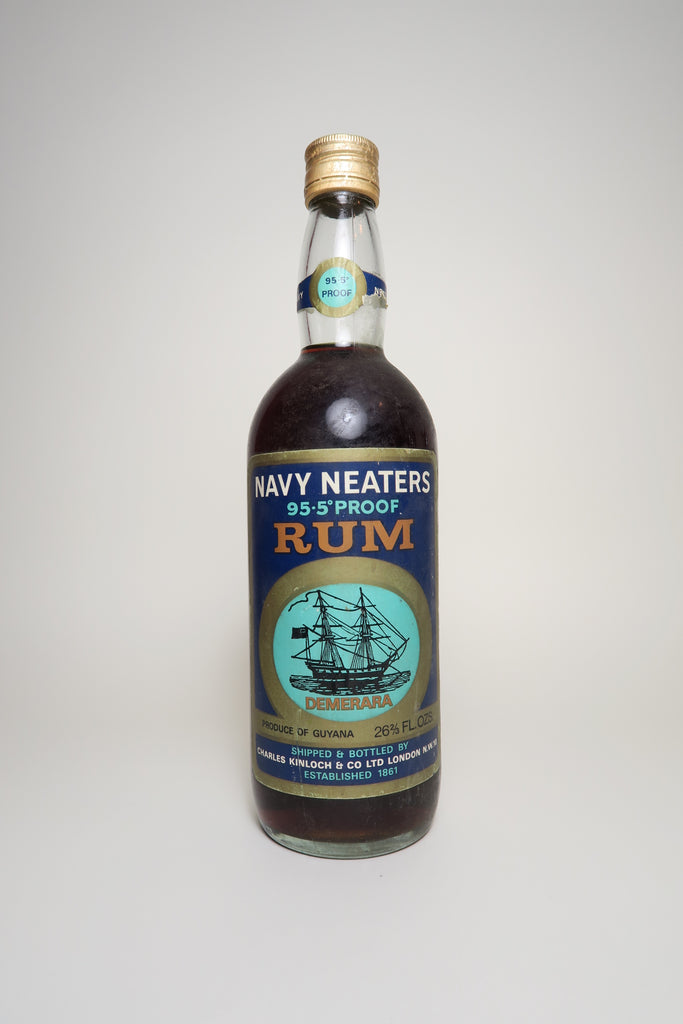 Charles Kinloch & Co.'s Navy Neaters Demerara Rum - 1960s (50%, 75cl)