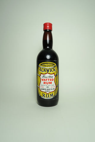 Alnwick Fine Old Vatted Rum, West Indies	- 1960s (40%, 75cl)
