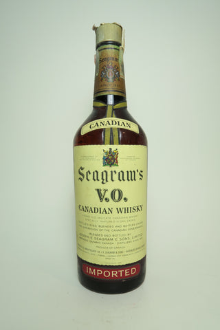 Seagram's V.O. Blended Canadian Whisky - Distilled 1966 (43%, 75cl)