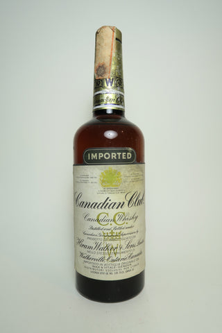 Canadian Club Blended Canadian Whisky - Distilled 1966	(43%, 75cl)