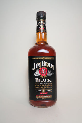 Jim Beam 8YO Black Label Kentucky Straight Bourbon Whiskey - Distilled 1987 / Bottled 1995 (43%, 100cl)