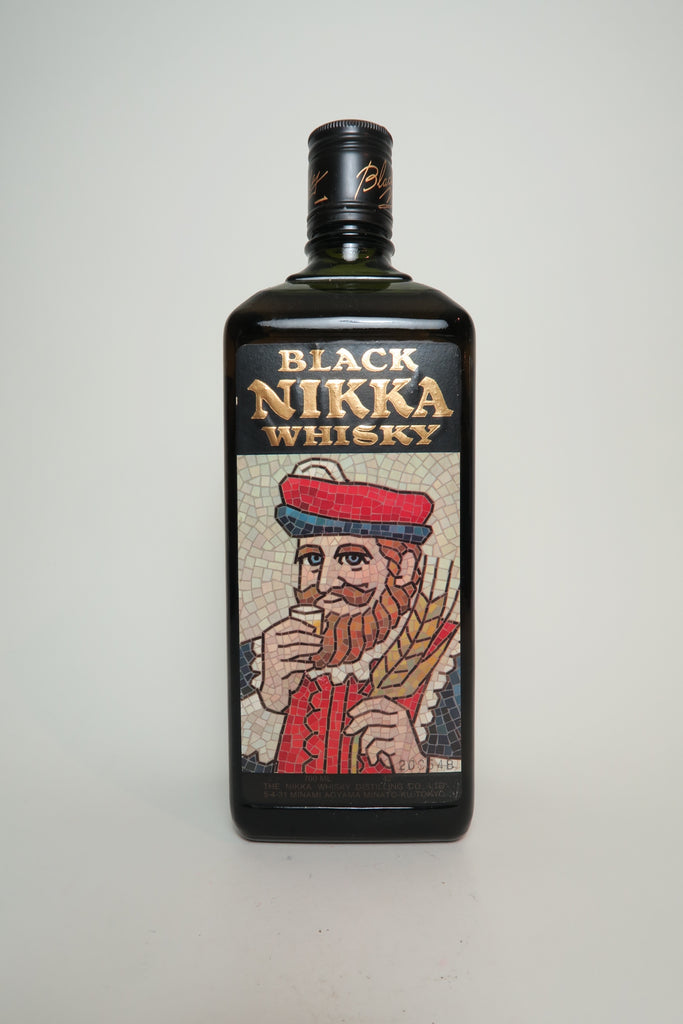Nikka Black Blended Japanese Whisky - 1970s (42%, 70cl