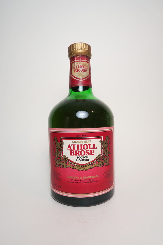 Gordon & Macphail Dunkeld Atholl Brose Scotch Liqueur - 1960s (35%, 75cl)