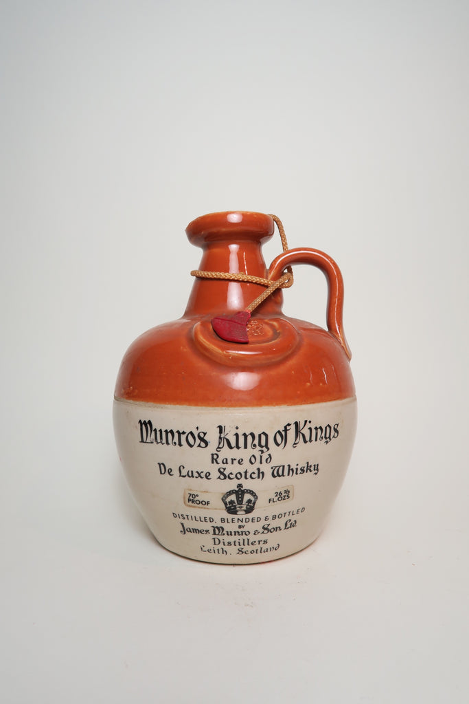 Munro's King of Kings Rare Old De Luxe Scotch Whisky - 1960s (40%, 75cl)