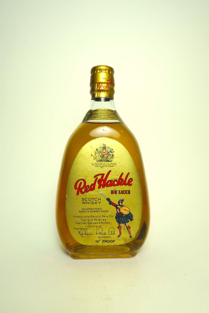 Hepburn & Ross Ltd. Red Hackle Blended Scotch Whisky - 1950s (40%, 75cl)