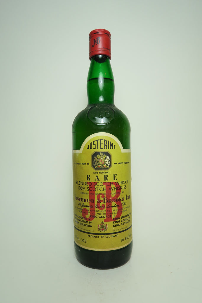 J & B Blended Scotch Whisky - 1970s	(40%, 75cl)