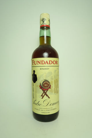 Pedro Domecq Fundador Spanish Brandy - 1970s (38%, 100cl)