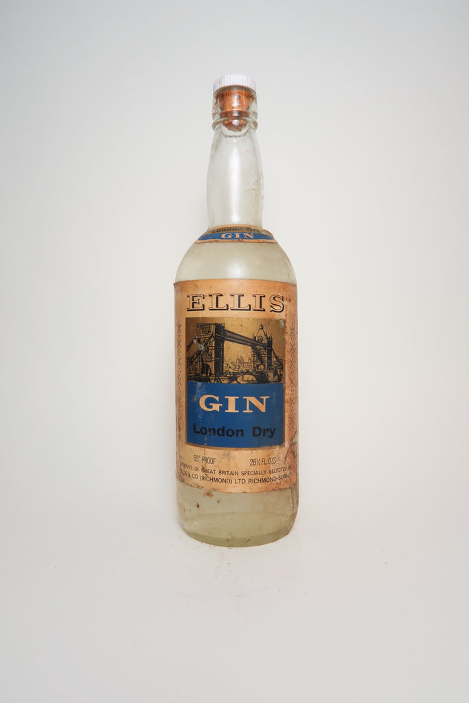 Ellis & Co. Ellis London Dry Gin - 1960s (37.1%, 75cl)