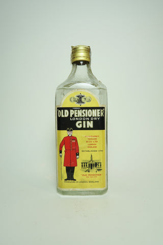 Humphrey Taylor & Co. Old Pensioner London Dry Gin - 1960s (ABV Not Stated, 75cl)