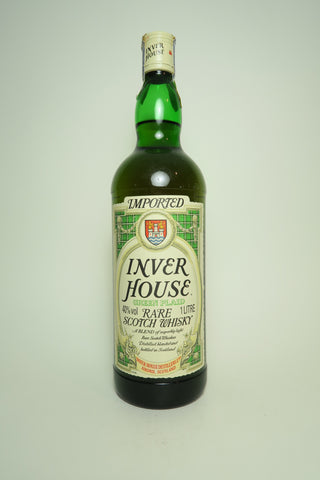 Inver House Green Plaid Blended Scotch Whisky - 1980s (40%, 100cl)