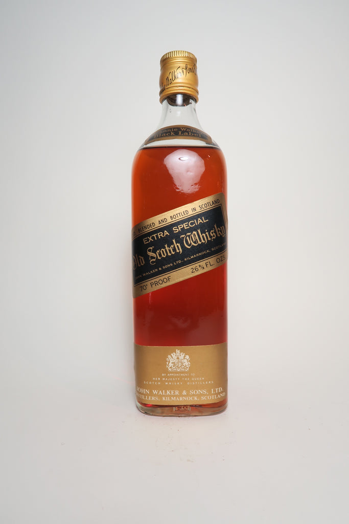 Johnnie Walker Black Label - 1970s (40%, 75cl)