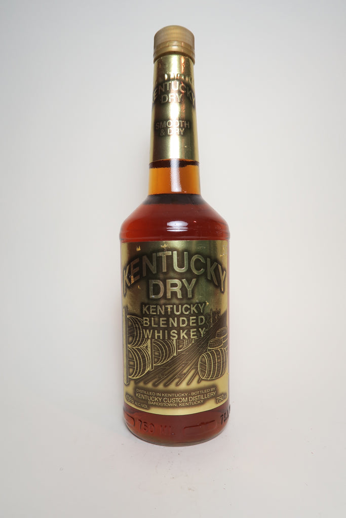 Kentucky Dry Blended Kentucky Whiskey - 1990s (43%, 75cl)