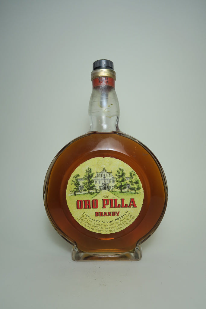 Oro Pilla Italian Brandy - 1960s (40%, 100cl)
