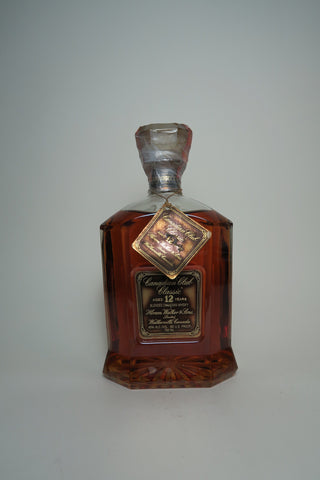 Canadian Club 12YO Classic Blended Canadian Whisky - Distilled 1970s / Bottled 1980s (40%, 75cl)