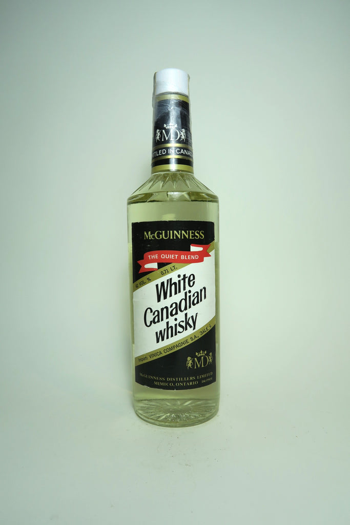 McGuinness White Canadian Whisky - 1970s (42%, 71cl)