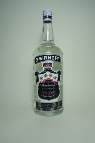 Smirnoff Blue Label Vodka - 1980s (50%, 113cl)