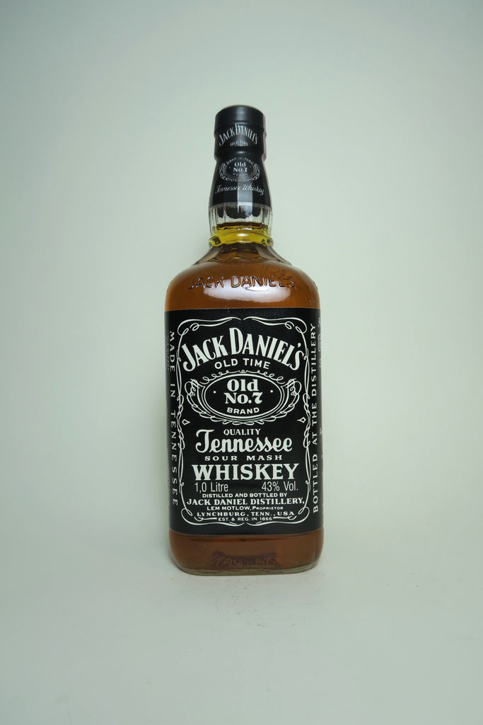 Jack Daniel's Tennessee Sour Mash Whiskey - Bottled 1988 (43%, 100cl)