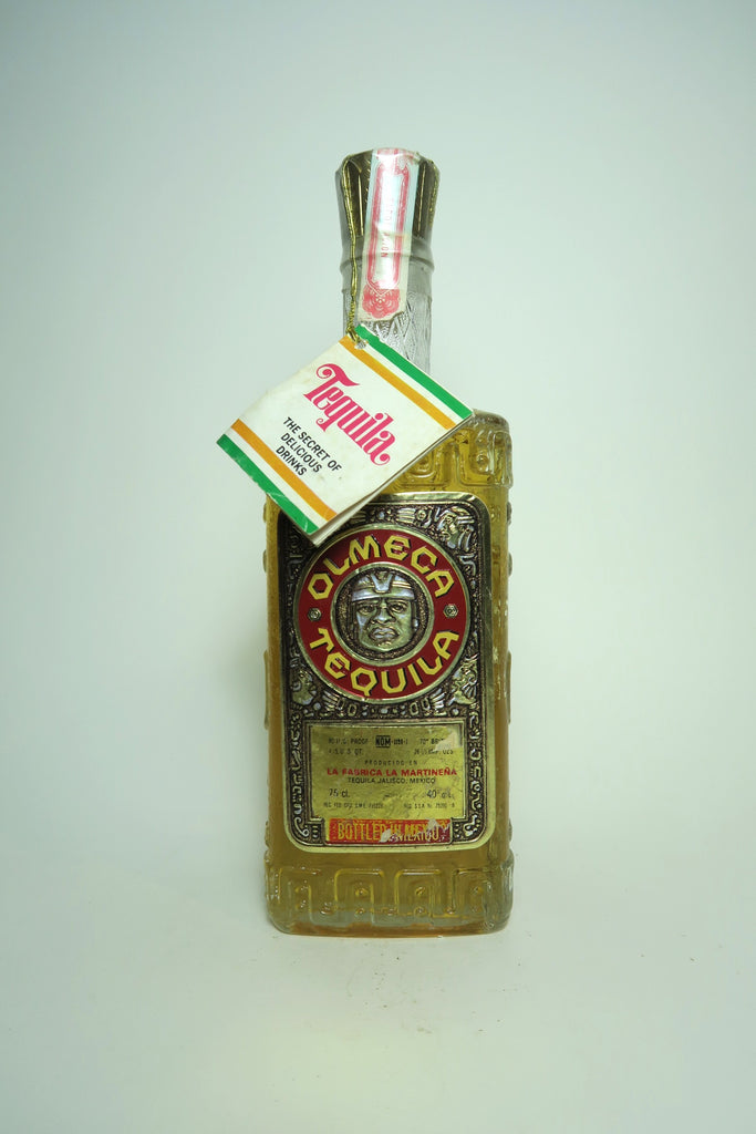 La Martineña Olmeca Tequila - 1970s	(40%, 75cl)