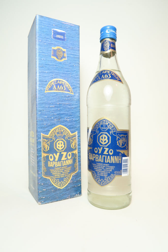 ΟΥΖΟ BAΡΒΑΓΙΑΝΝΗ - 	1980s (46%, 100cl)