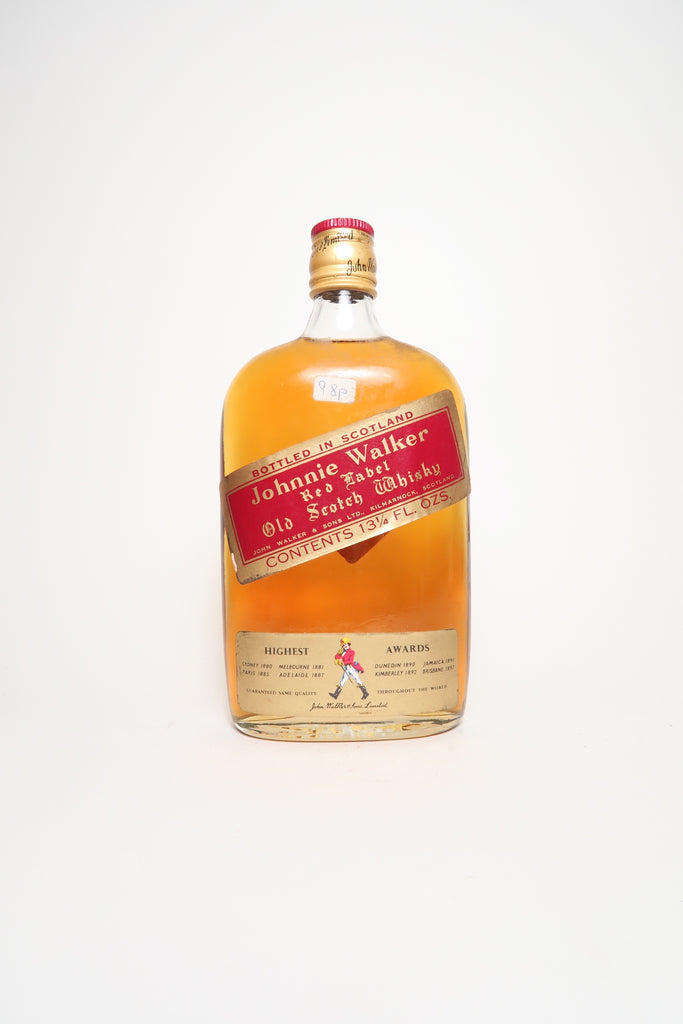 Johnnie Walker Red Label Blended Scotch Whisky - 1970s (ABV Not Stated, 	37.5cl)