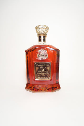 Canadian Club Classic 12YO Blended Canadian Whisky - Distilled 1977 / Bottled 1989 (40%, 100cl)